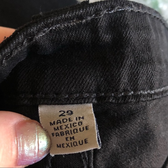 True Religion Distressed Black Skinny Jeans - Picture 8 of 9